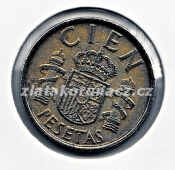 Španělsko - 100 pesetas 1989