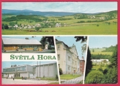 Světlá Hora - Andělská hora,pohostinství,Kulturní středisko Kl.Gottwalda,MNV,Ruchá Rudná