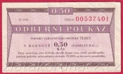 0,50 TKčs-Tuzexová poukázka 1981/IV
