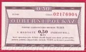 0,50 TKčs-Tuzexová poukázka 1985/IV