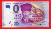 0 Euro souvenir - Ankara - 27 Aralik 1919