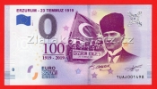 0 Euro souvenir - Erzurum - 23 Temmuz 1919