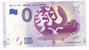 0 Euro souvenir - Japonsko
