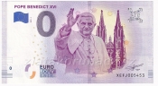 0 Euro souvenir - Pope Benedict XVI