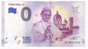 0 Euro souvenir - Pope Paul VI