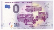 0 Euro souvenir - Vintage Transport - Malta Buses