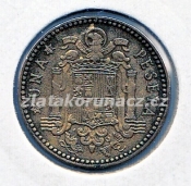 Španělsko - 1 peseta 1953 (63)