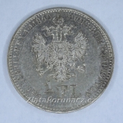 1/4 zlatník  1860 B