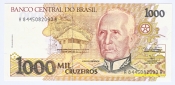 Brazílie  - 1000 Cruzeiros 1991 