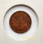 Singapur - 1 cent 1986