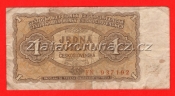 1 Kčs 1953 FN-český číslovač