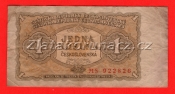 1 Kčs 1953 MS-český číslovač