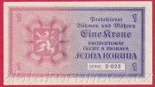 1 koruna 1940 D 023