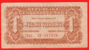 1 koruna 1944 CP