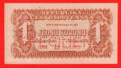 1 koruna 1944 EP - specimen