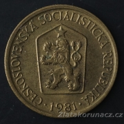 1 koruna 1981