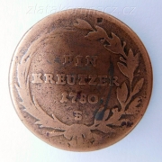 1 Krejcar 1780 S