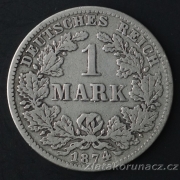 1 marka-1874 G