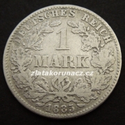 1 marka-1885 J