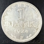 Německo- Výmar-1 marka-1924 F