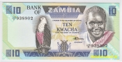 Zambia - 10 Kwacha 1986-1988 