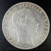 1 zlatník  1858 B