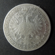 1 zlatník  1860 B