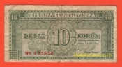 10 Kčs 1950 Nb