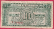 10 Kčs 1950 F