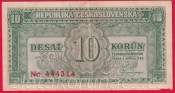 10 Kčs 1950 Nc
