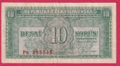 10 Kčs 1950 Pa