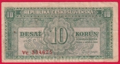10 Kčs 1950 Vc