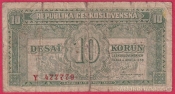 10 Kčs 1950 Y