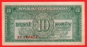 10 Kčs 1950  Zf