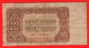 10 kčs 1953 ZS-český číslovač