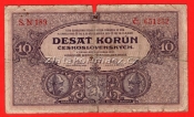 10 korun 1927  s. N 189