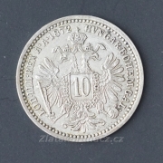 10 krejcar 1872 b.z.