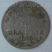 10 krejcar  1873 K.B.,VALTO PENZ