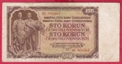 100 Kčs 1953 CC-ruský číslovač