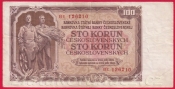 100 Kčs 1953 HE