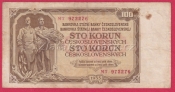 100 Kčs 1953 MT