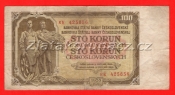 100 Kčs 1953 RK