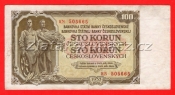 100 Kčs 1953 RN