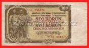100 Kčs 1953 SC