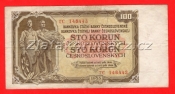 100 Kčs 1953 TC