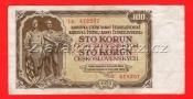 100 Kčs 1953 UB
