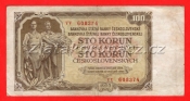 100 Kčs 1953 VV