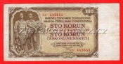 100 Kčs 1953 XD