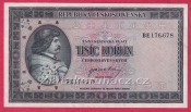 1000 Kčs b.l.1945 BE