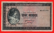 1000 Kčs b.l.1945 BG